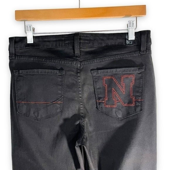 4 for $20 SALE! OCJ MidRise Sports Fan Skinny Jeans, Nebraska Huskers, Size 8 - Picture 14 of 14